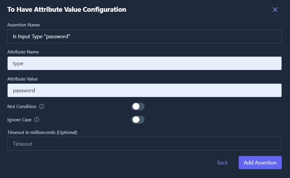 To Have Attribute Value