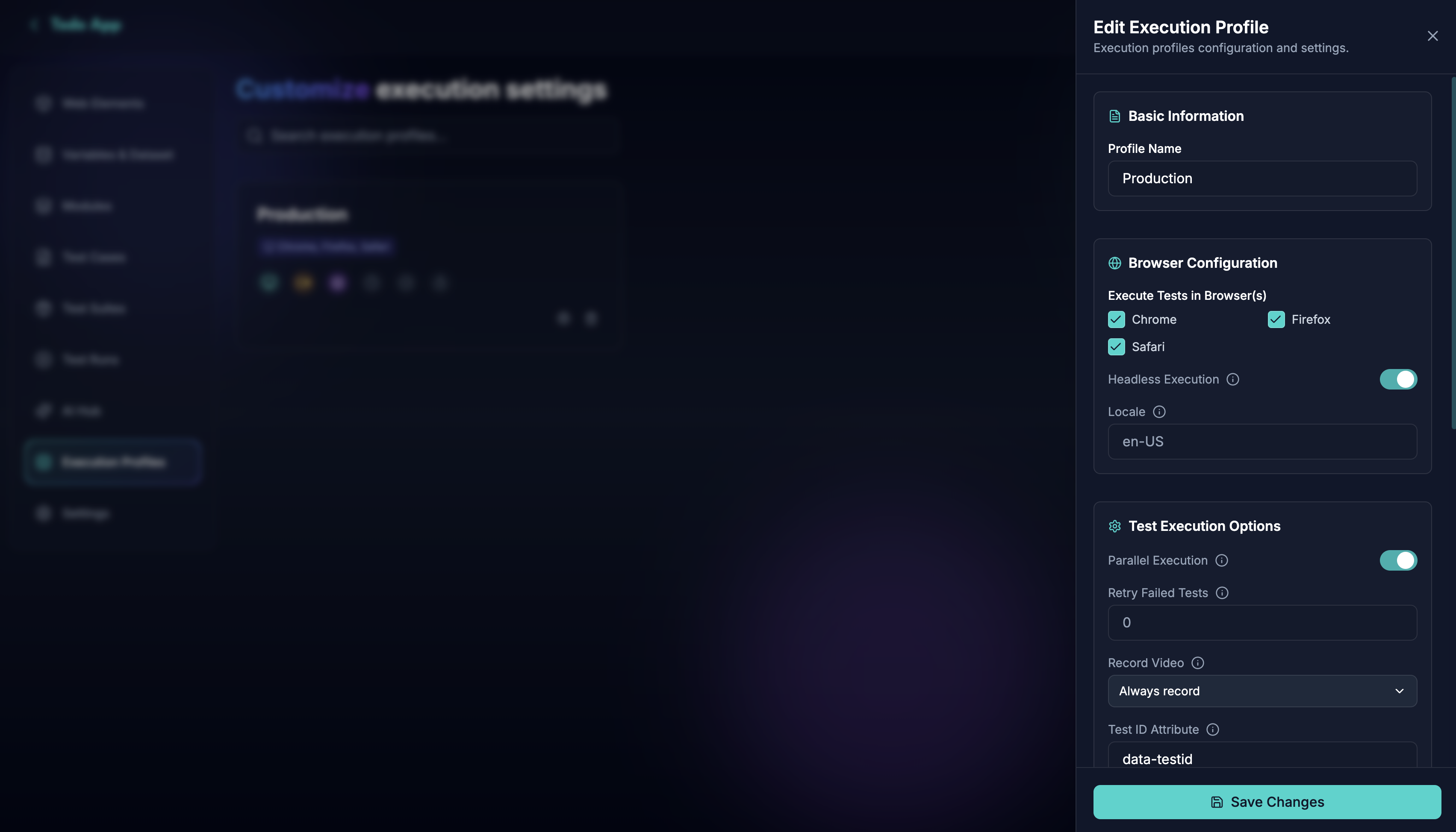 Execution Profile